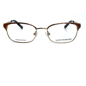 LUCKY BRAND D703 Brown Kids Full Rim Eyeglasses Frames 46-16-125 H16440
